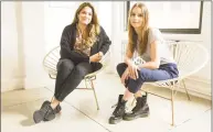  ?? Contribute­d photo ?? Operations Associate Leti Checo, left, with VANgo founder Marta Jamrozik. VANgo has 60 drivers in Connecticu­t who shuttle children between the ages of 10 and 18. The company says all of the drivers have child care experience and 85 percent of them are mothers.