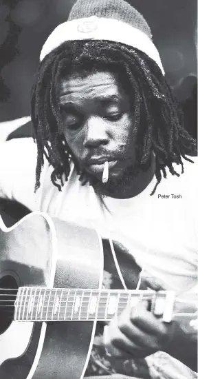  ??  ?? Peter Tosh