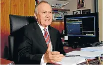  ?? Picture: HETTY ZANTMAN ?? MAN AT THE HELM: Christo Wiese runs the affairs of Pepkor and Shoprite from an office in Parow, Cape Town
