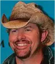  ??  ?? Toby Keith