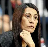  ??  ?? Noeline Taurua was appointed head coach and is wary of the challenge ahead.