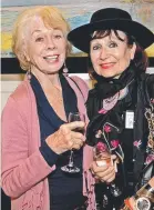  ??  ?? June Hordern and Avril Dell.