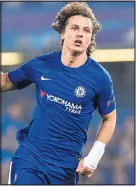  ??  ?? OUT OF FAVOUR: David Luiz could be out the door in a couple of months