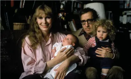  ??  ?? Allen v Farrow. The series has a lucid sense of its central image: that of a family ripped in half, with the kids left to choose sides. Photograph: David McGough/The Life Picture Collection/Getty Images