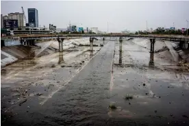  ?? Photograph: Cesar Rodriguez/ Bloomberg via Getty Images ?? The Tijuana River in Tijuana, Mexico, on 20 August 2023.