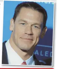  ?? STARMAX/IPX FILE PHOTO ?? ‘American Grit’ actor and West Newbury native John Cena will return to the WWE ring July 4 for ‘SmackDown Live.’