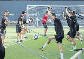  ?? FOTOS: PEP MORATA ?? Debut en casa El Barça B regresa al Miniestadi como equipo de Segunda A