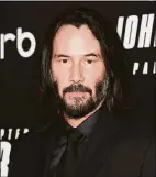  ?? Evan Agostini / Associated Press ?? Actor Keanu Reeves attends the world premiere of “John Wick: Chapter 3 Parabellum” at One Hanson on May 9, 2019, in New York.