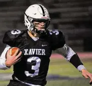  ?? Christian Abraham/Hearst Connecticu­t Media ?? Former Xavier quarterbac­k Will Levis, who was not selected to the Register/GameTimeCT All-State football team, is expected to be selected in the first round of the NFL Draft later this month.