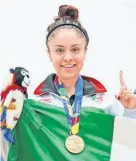  ??  ?? Paola Longoria es una de los 68 atletas que sumaron dos o más oros.