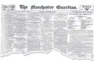  ??  ?? Then and now: an edition of the Manchester Guardian from 1917, when editor CP Scott (top) supported the Balfour Declaratio­n; and (right) front pages of the paper covering the 2014 Gaza conflict
