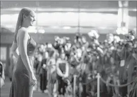  ?? Photograph­s by
Jay L. Clendenin
Los Angeles Times ?? is photograph­ed on the red carpet at the festival’s Saturday gala.
BRIE LARSON