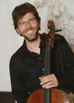  ??  ?? Filologo Francesco Galligioni, 46 anni, è ospite di Milano Arte Musica