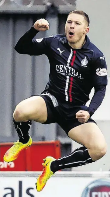  ??  ?? TARGET MAN: Forward John Baird could soon be on his way to boost the Caley Thistle ranks