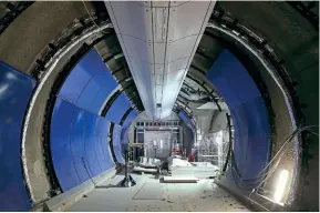  ?? ?? Tunnelling works in progress at Bank on the eponymous Northern Line branch. TfL