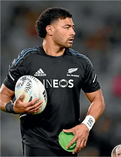  ?? GETTY IMAGES ?? All Blacks first-five Richie Mo’unga has had a tough time in the driver’s seat this year.