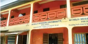  ??  ?? World Mission University West Africa office, Abraka