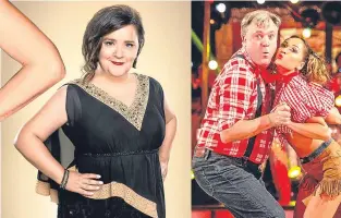  ??  ?? Pro dancer Janette Manrara, far left, has tipped comedian Susan Calman to be the “new Ed Balls” in this season’s Strictly.
