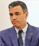  ?? ?? El presidente del Gobierno, Pedro Sánchez.