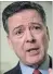  ??  ?? Former FBI Director James Comey