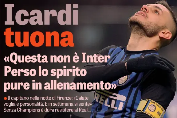  ?? GETTY ?? Mauro Icardi, 24 anni, è arrivato all’Inter nell’estate del 2013 dalla Samp. In nerazzurro ha segnato 96 gol complessiv­i, di cui 89 in Serie A, 6 in Europa e 1 in Coppa Italia