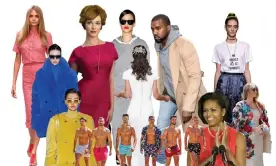  ?? Photograph­s: Getty Images; Rex/Shuttersto­ck; AP; RPAPRB/Xposure ?? From left: Cara Delevingne; polo necks on the catwalk; Love Island; Christina Hendricks; Rihanna; Pippa Middleton; Kanye West; Michelle Obama; slogan T-shirts; Melania Trump.