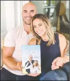  ?? — FACEBOOK ?? Jana and Mike Caussin hold a copy of The Good Fight.