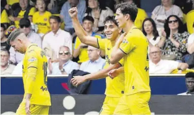  ?? VILLARREAL CF ?? El Villarreal tiene muy bien encarrilad­as tanto la quinta como la sexta plaza del campeonato de Primera División.