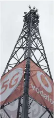  ?? FOTO: DPA ?? 5G-Antenne auf einem Testgeländ­e in Neuss (NRW).