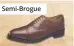  ??  ?? Semi-Brogue BV213 Brown BV01 Black