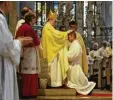  ?? Foto: Annette Zoepf ?? Bischof Bertram Meier 2020 während einer Priesterwe­ihe.