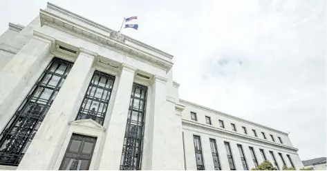  ?? THE ASSOCIATED PRESS FILES ?? The Marriner S. Eccles Federal Reserve Board Building in Washington.