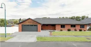  ??  ?? 1 Rothesay Place, Highbury, Palmerston North, sold for $480,000.