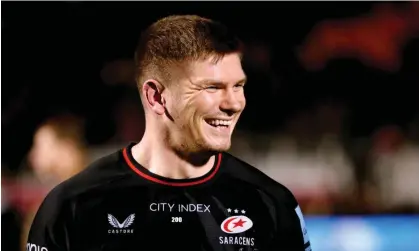  ?? Photograph: Ben Whitley/PA ?? Owen Farrell will be at Saracens until the end of the season and will aim to help them to secure more Premiershi­p silverware.