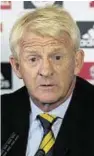  ??  ?? Gordon Strachan