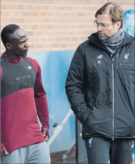  ?? FOTO: EFE ?? Mané, robado y Klopp, multado El senegalés, víctima de los ladrones por segunda vez