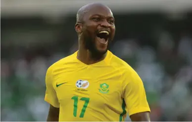  ??  ?? NO-BRAINER: Having gathered the facts surroundin­g Tokelo Rantie, coach Stuart Baxter says that the striker is a threat that he would certainly want on the field of play today.