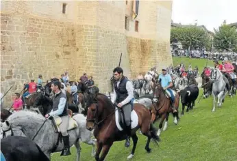  ??  ?? La trashumanc­ia de ganado avileño, un acto fijo de la agenda festiva.