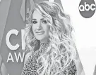  ??  ?? CARRIE UNDERWOOD BY GETTY IMAGES