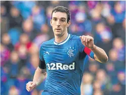  ?? Picture: SNS. ?? Lee Wallace has been ruled out of this month’s William Hill Scottish Cup semifinal.