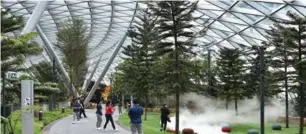  ??  ?? Following the opening of Jewel Changi Airport (pictured) and Paya Lebar Quarter, there has been a decline in large shopping mall completion­s