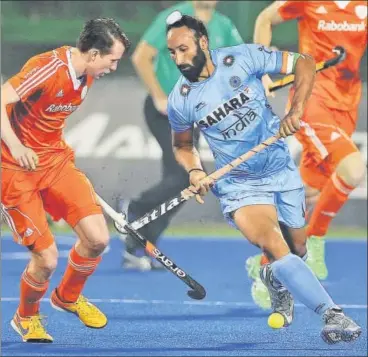  ?? GETTY IMAGES ?? ▪ Experience­d Sardar Singh (in pic) will captain the team for the Azlan Shah Cup that has three debutants.