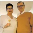  ?? FOTO: LEHNERT ?? Bernhard Lehnert mit seiner Frau Sonja Lehnert-Martinello.