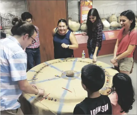  ?? COURTESY PHOTO ?? Children and families play Shaahuk – a traditiona­l game played for over 6,000 years.