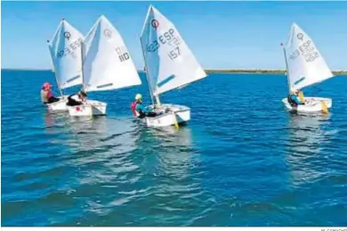  ?? M. CAMACHO ?? El Club Deportivo Náutico de Punta Umbría ya tiene iniciativa­s en marcha para llevar a cabo este verano.