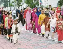  ??  ?? PERARAKAN Kebudayaan Ipoh 2017 diiktiraf MBOR, semalam.