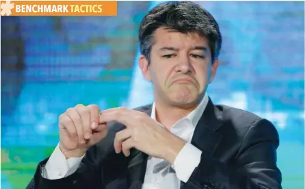  ?? — Reuters file photo ?? Uber CEO Travis Kalanick attends the summer World Economic Forum in Tianjin, China.