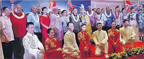  ?? Picture: RNZ Pacific/Autagavaia Tipi Autagavaia ?? A file picture of the launch of the China/Pacific Island Countries Year of Tourism 2019.