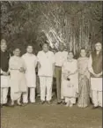  ?? AICC/HT ?? Opposition leaders at a dinner hosted by Sonia Gandhi, New Delhi, March 13