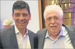  ??  ?? SUCESOR. Arnaldo Medina junto a Ginés también en Tucumán.